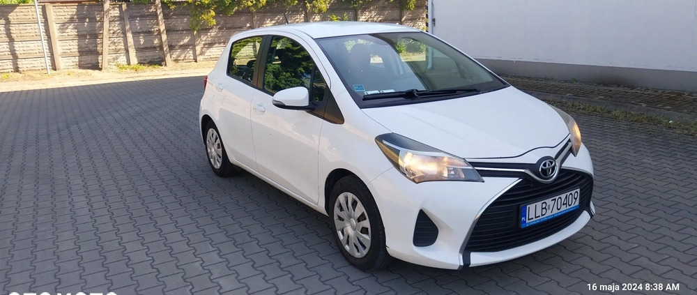 Toyota Yaris cena 32900 przebieg: 241706, rok produkcji 2015 z Lubartów małe 154